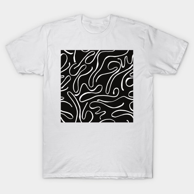 Gradient pattern T-Shirt by Shineyarts